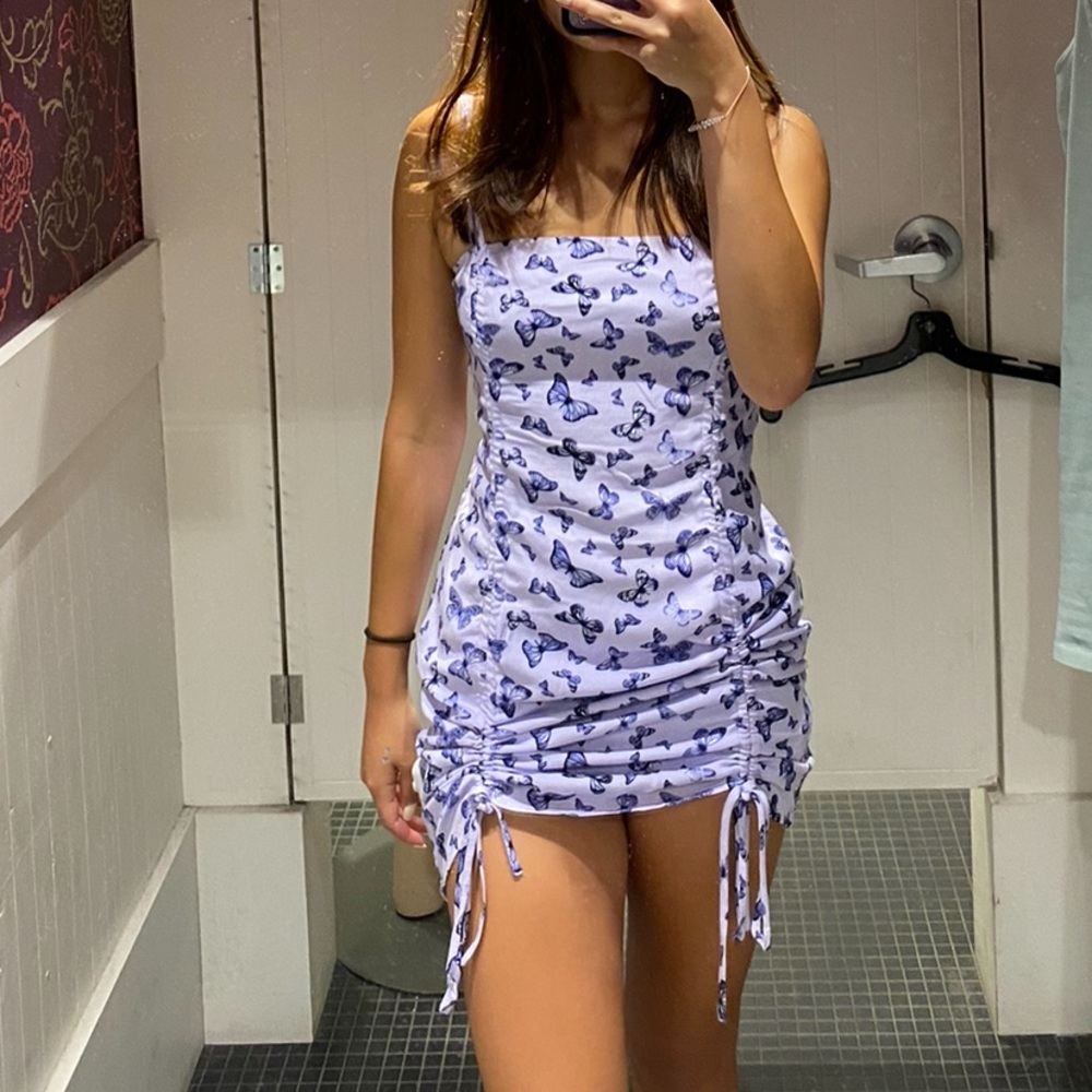 x-small purple garage dress (only worn once)